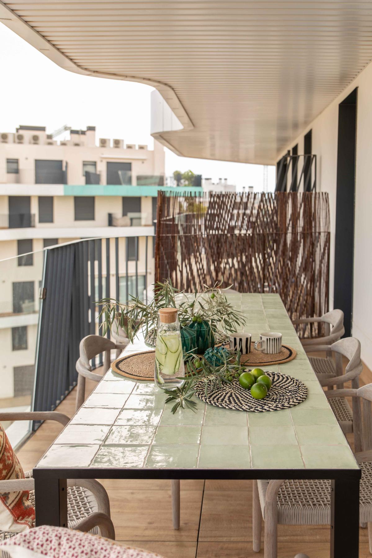 Table Allonbay village outdoor furniture package by Be Bold Interiors
